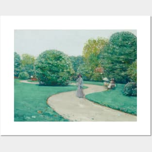 Parc Monceaux, Paris by Childe Hassam Posters and Art